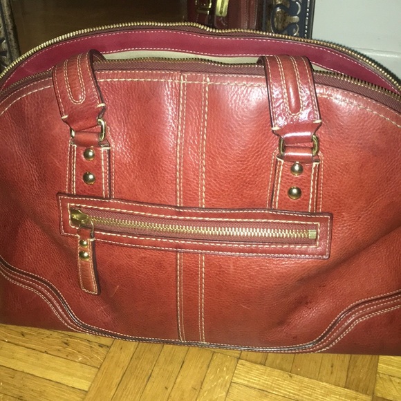Vintage large coach purse - Picture 3 of 7